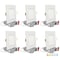 Nuwatt 4" Square Ceiling Light Ultra Thin LED Recessed Lighting 5CCT 2700K/3000K/3500K/4000K/5000K 6 PK NW-P-SQDL-4-9W-5CT-WH-6P - alternate 1